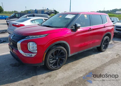 2023 Mitsubishi Outlander Sel Black Edition 2Wd из США, поврежденный, VIN JA4J3VA88PZ041974